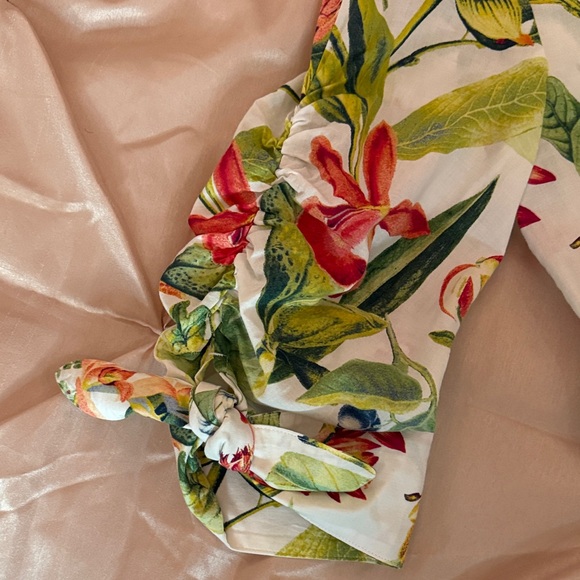 Chico's Tropical Floral Blouse - Picture 6 of 12